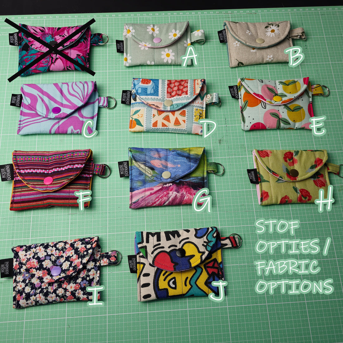 Quilted Coin Purse - made to order