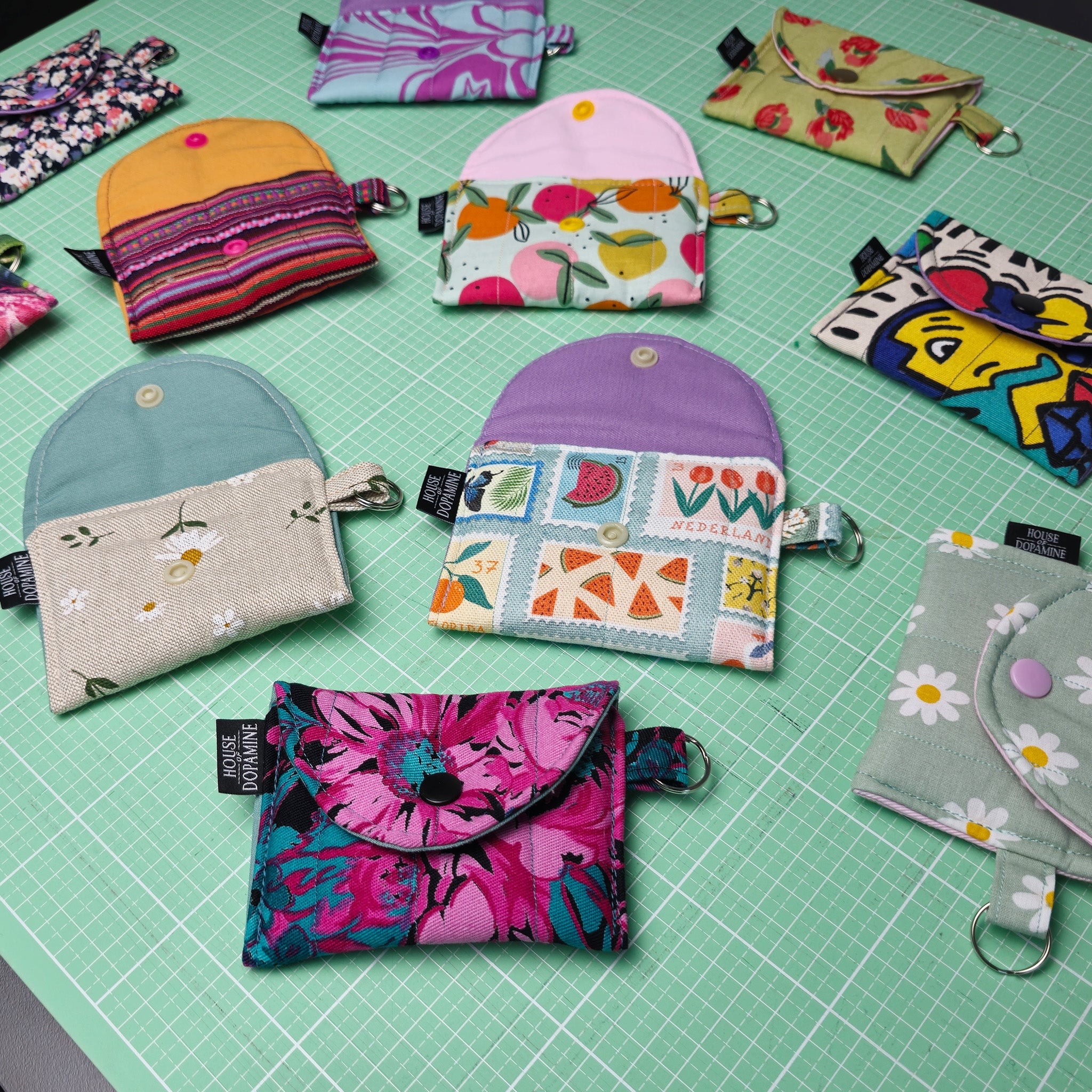 Quilted Coin Purse - made to order