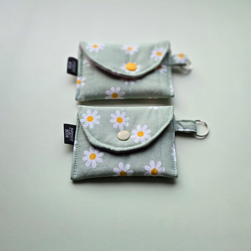 Quilted Coin Purse - Daisy