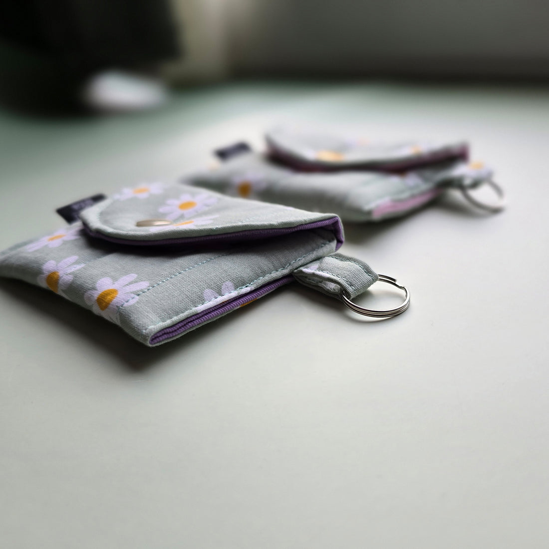 Quilted Coin Purse - Daisy