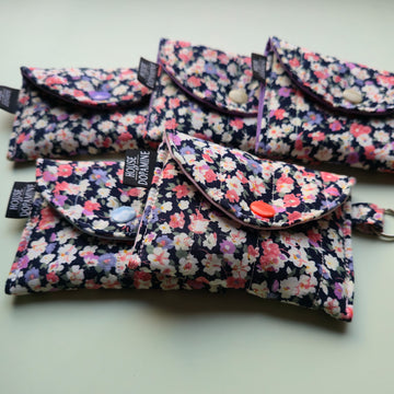 Quilted Coin Purse - Flora