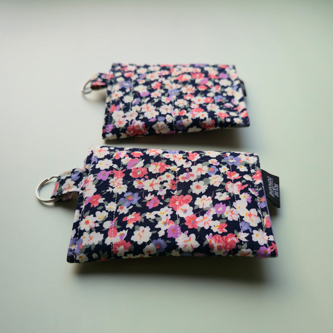 Quilted Coin Purse - Flora
