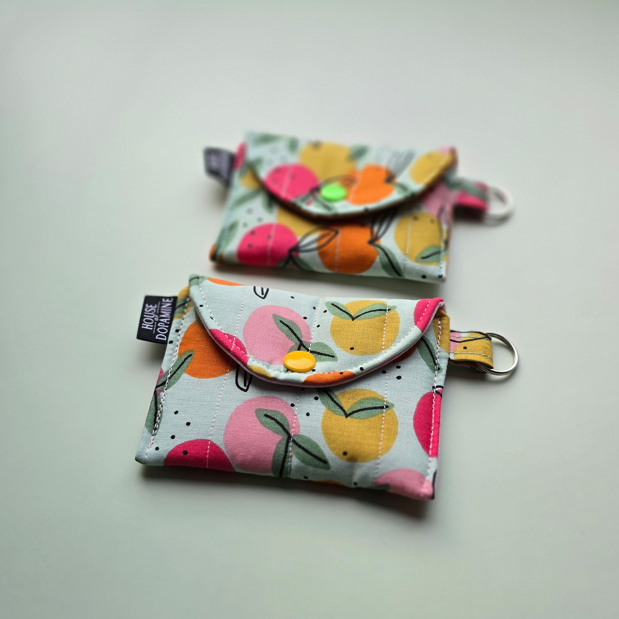Quilted Coin Purse - Fruity