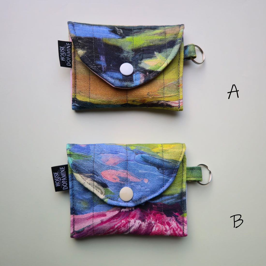 Quilted Coin Purse - Monet Water Lilies