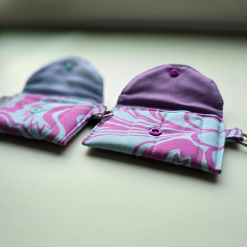 Quilted Coin Purse - Ziggy